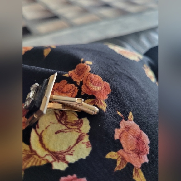 🌟Gem cuff links vintage 2 plus one fish cuff link - Picture 5 of 8